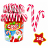 CHRISTMAS CANES - RED AND WHITE - 28 G - 50 UNITS
